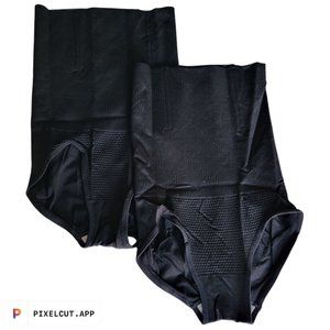 Body Shaper Girdle High Waist, 2 sets in black